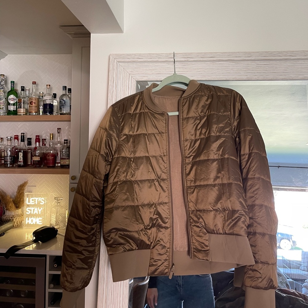 Lululemon reversible bomber jacket